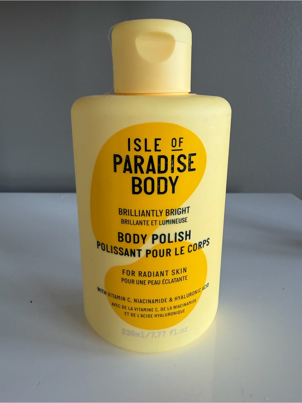 Isle of Paradise Yellow Brilliantly Bright Body Polish